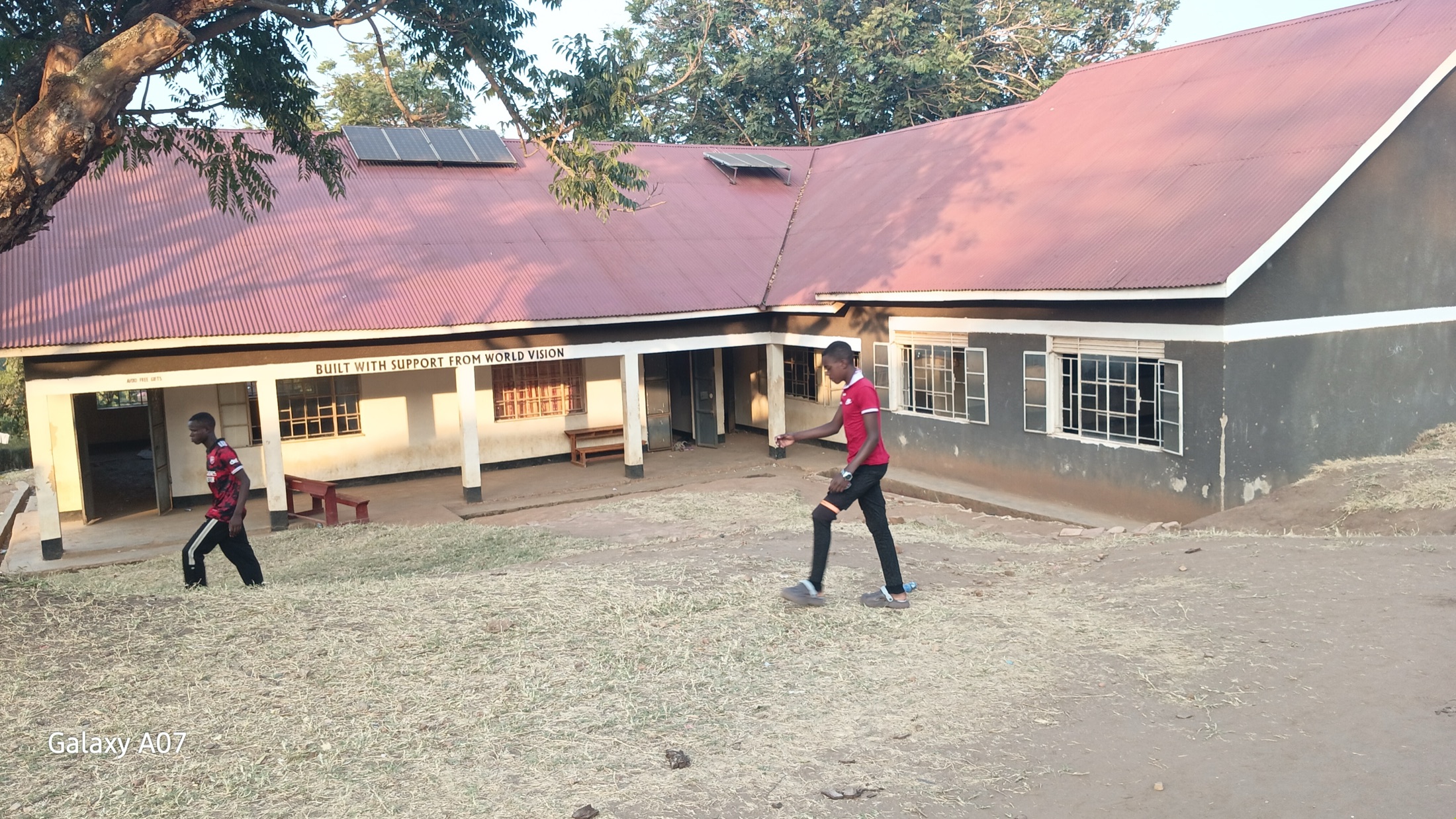 A view across the campus